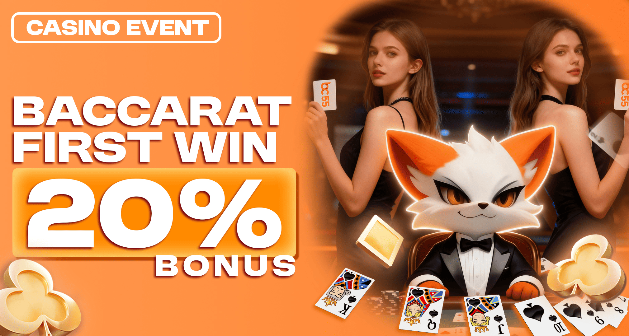 Casino Event 20% Bonus